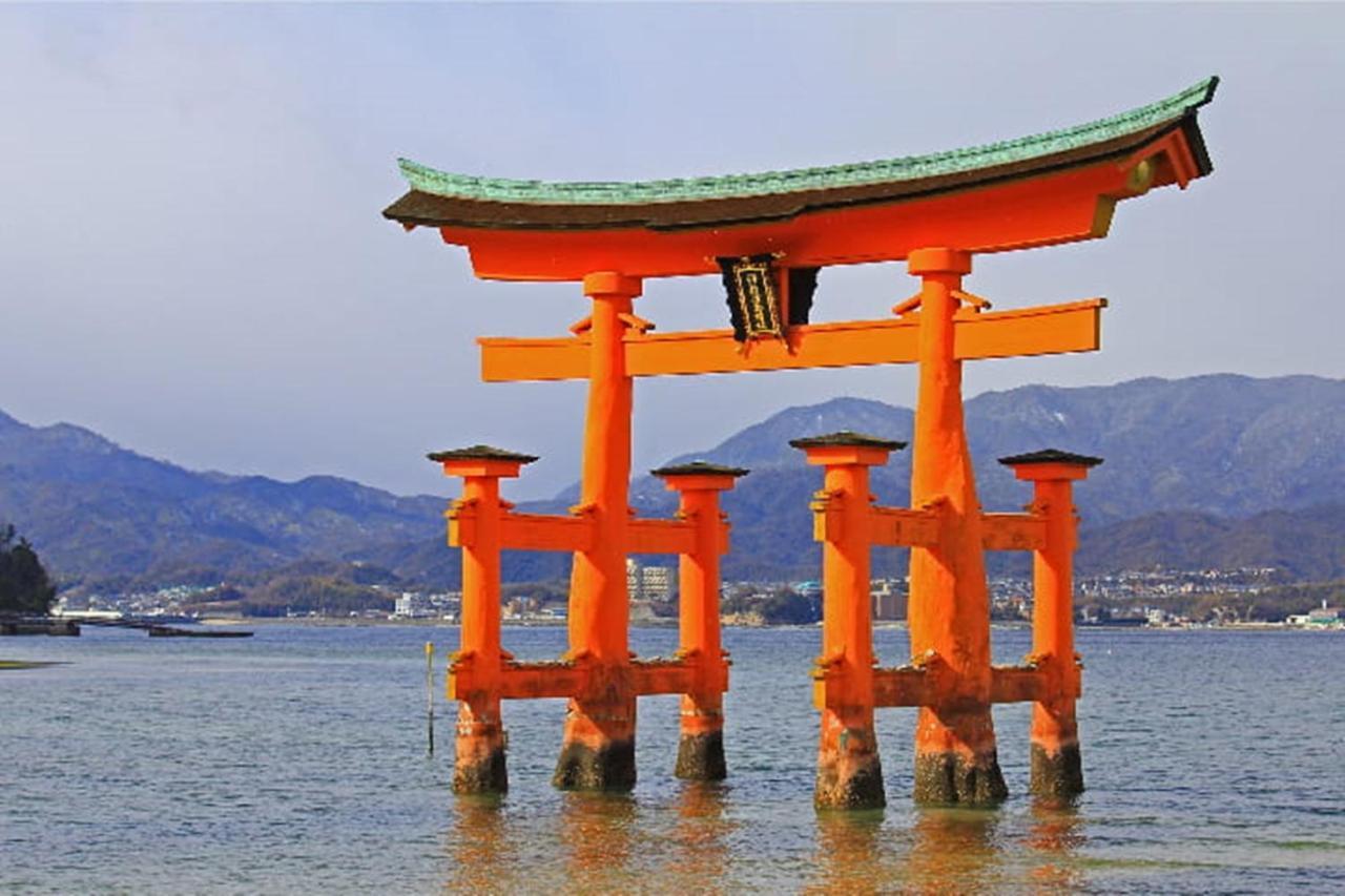 Hotel Miyajima Shiro Hatsukaichi Zewnętrze zdjęcie